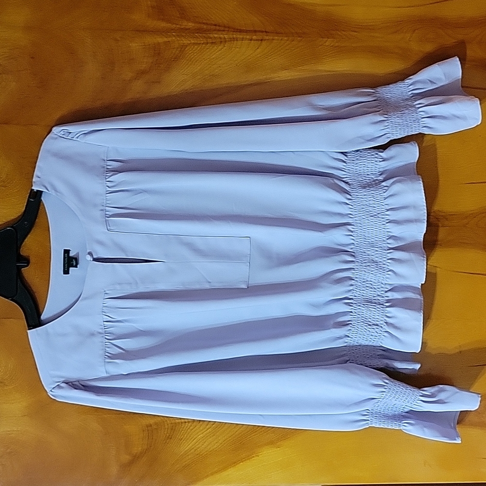 Ann Taylor lavender blouse